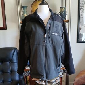 Ford Mustang Shelby Coat Gray Black Size M